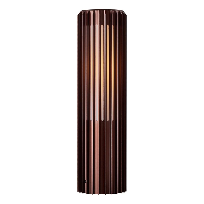 Nordlux - Spoljašnja lampa ALUDRA 1xE27/15W/230V IP44 braon 45,4 cm