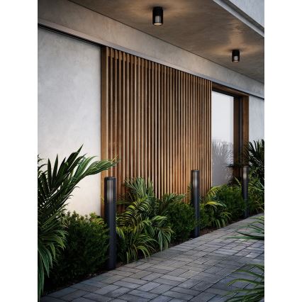 Nordlux - Spoljašnja lampa ALUDRA 1xE27/15W/230V IP44 crno 95,4 cm