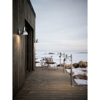 Nordlux - Spoljašnja lampa ARKI 1xE27/20W/230V IP54 100 cm srebrno