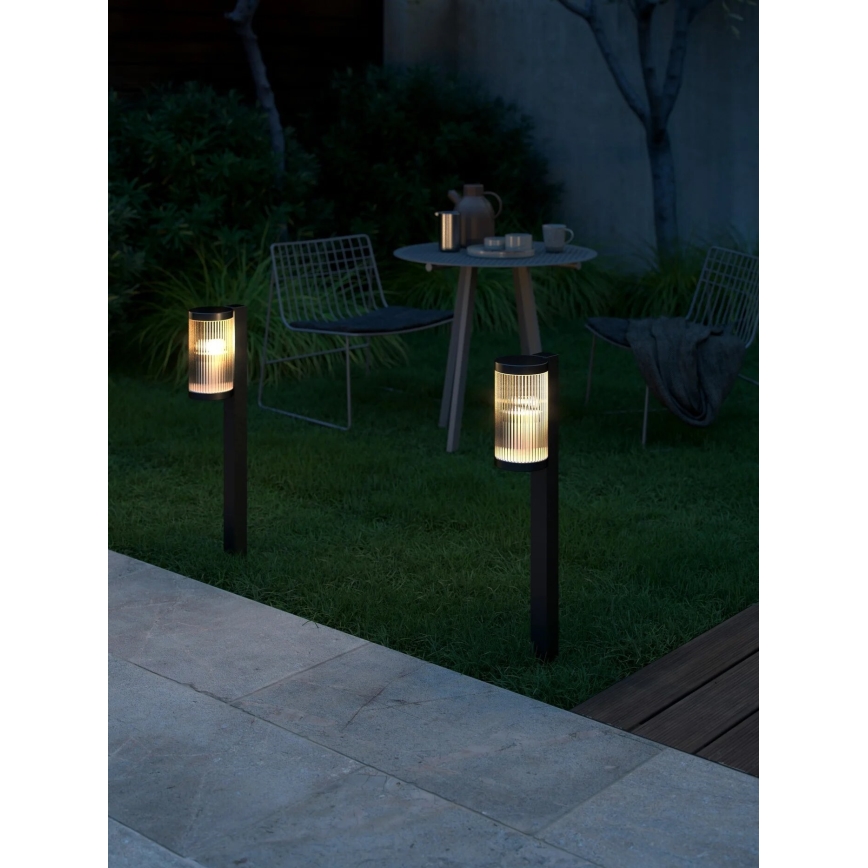Nordlux - Spoljašnja lampa COUPAR 1xE27/25W/230V IP54 80 cm crno