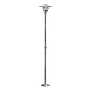 Nordlux - Spoljašnja lampa VEJERS 1xE27/60W/230V IP54 srebrna