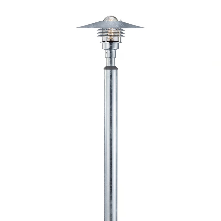 Nordlux - Spoljašnja lampa VEJERS 1xE27/60W/230V IP54 srebrna