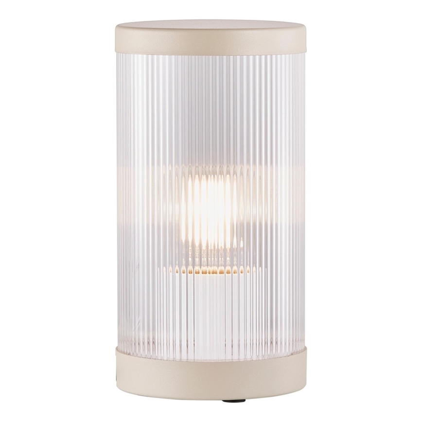 Nordlux - Spoljašnja stona lampa COUPAR 1xE27/25W/230V IP54 bež