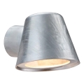 Nordlux - Spoljašnja zidna lampa ALERIA 1xGU10/35W/230V IP44 srebrno