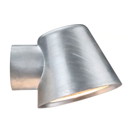 Nordlux - Spoljašnja zidna lampa ALERIA 1xGU10/35W/230V IP44 srebrno