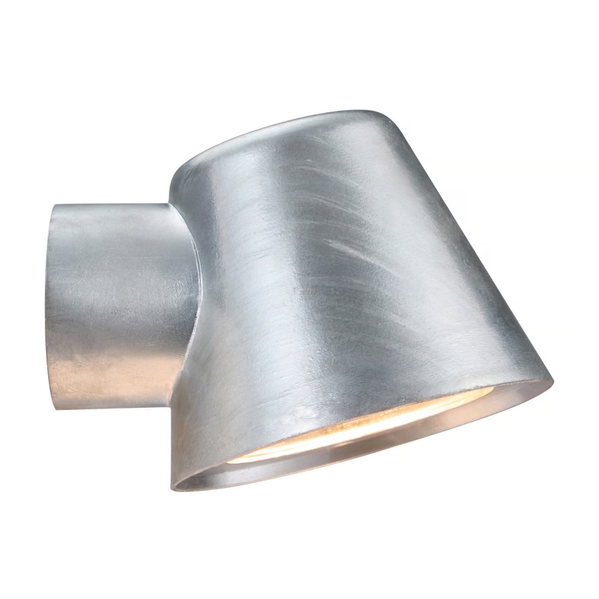 Nordlux - Spoljašnja zidna lampa ALERIA 1xGU10/35W/230V IP44 srebrno