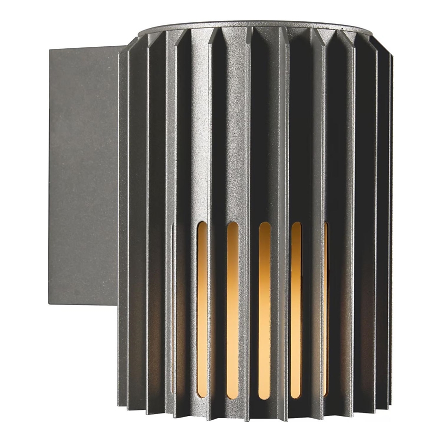 Nordlux - Spoljašnja zidna lampa ALUDRA 1xE27/15W/230V antracit