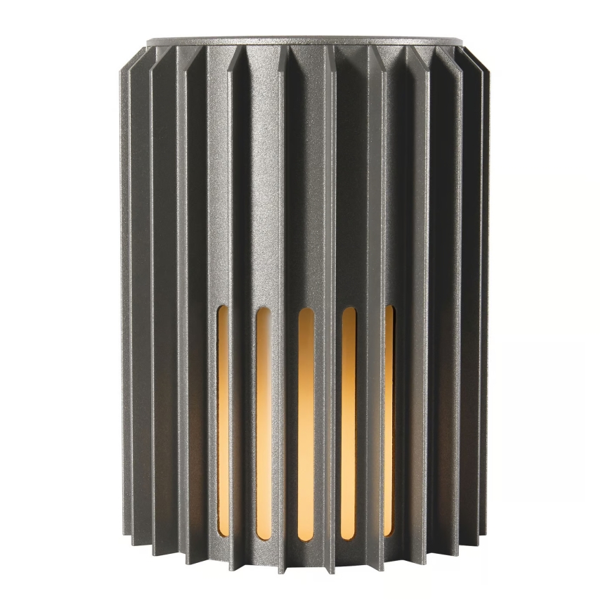 Nordlux - Spoljašnja zidna lampa ALUDRA 1xE27/15W/230V antracit