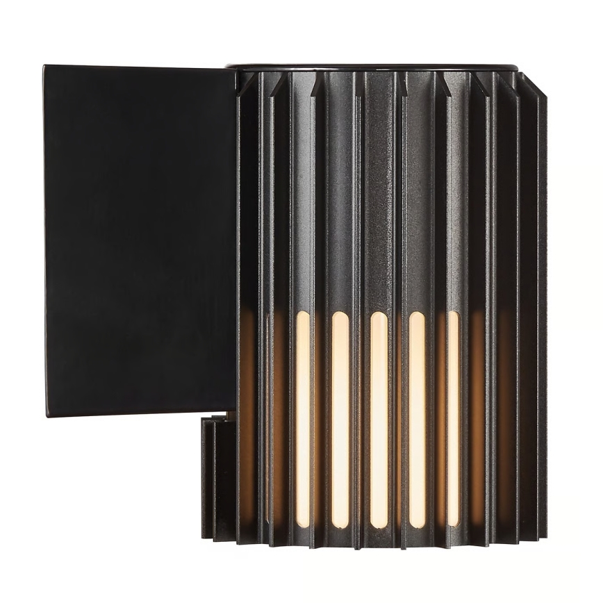 Nordlux - Spoljašnja zidna lampa ALUDRA 1xE27/15W/230V crno