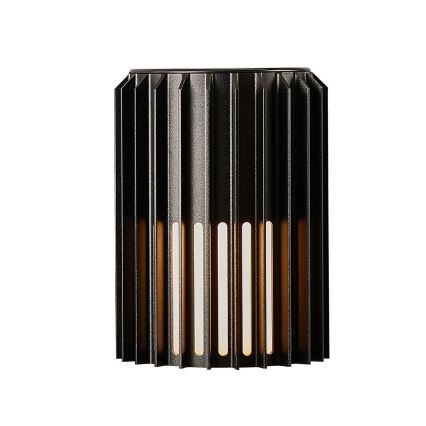 Nordlux - Spoljašnja zidna lampa ALUDRA 1xE27/15W/230V crno