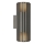 Nordlux - Spoljašnja zidna lampa ALUDRA 2xE27/15W/230V IP54 antracit
