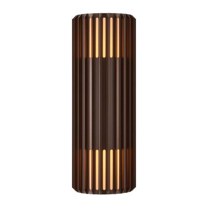 Nordlux - Spoljašnja zidna lampa ALUDRA 2xE27/15W/230V IP54 braon