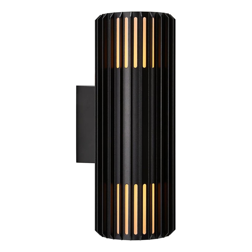 Nordlux - Spoljašnja zidna lampa ALUDRA 2xE27/15W/230V IP54 crno