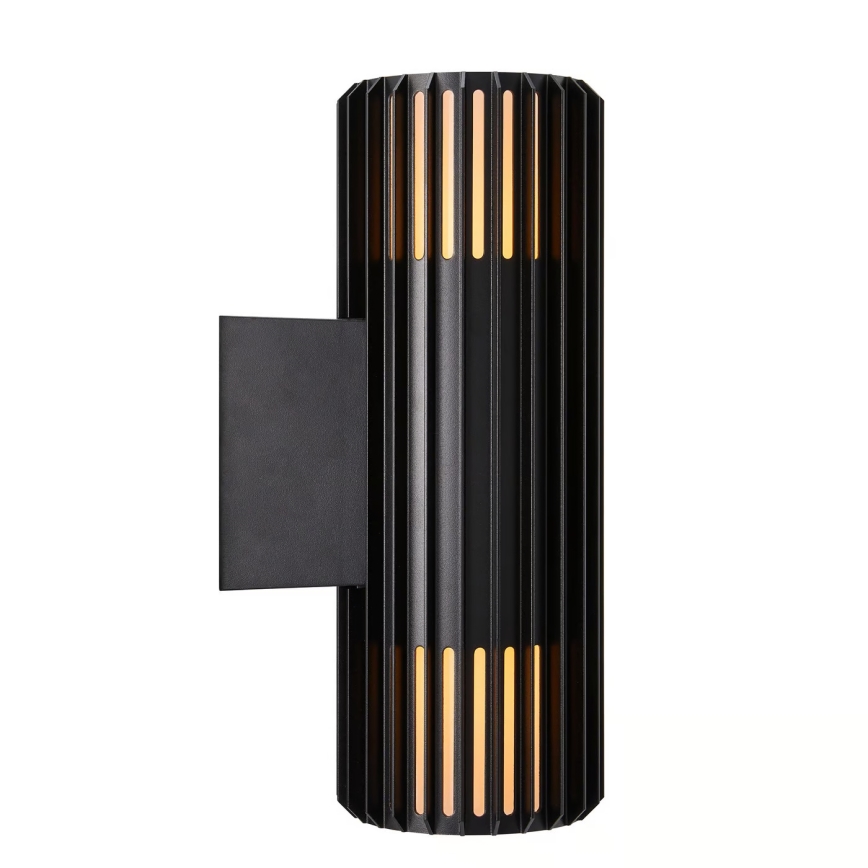 Nordlux - Spoljašnja zidna lampa ALUDRA 2xE27/15W/230V IP54 crno
