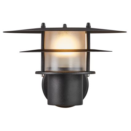 Nordlux - Spoljašnja zidna lampa BASTIA 1xE14/12W/230V IP54 crno