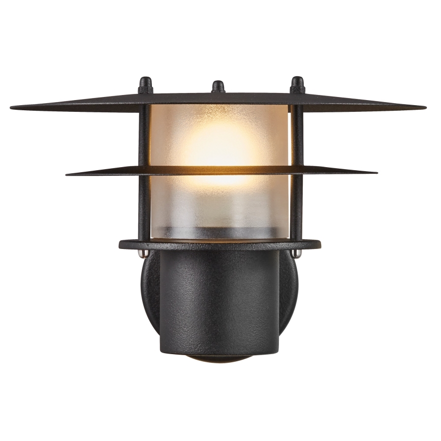 Nordlux - Spoljašnja zidna lampa BASTIA 1xE14/12W/230V IP54 crno