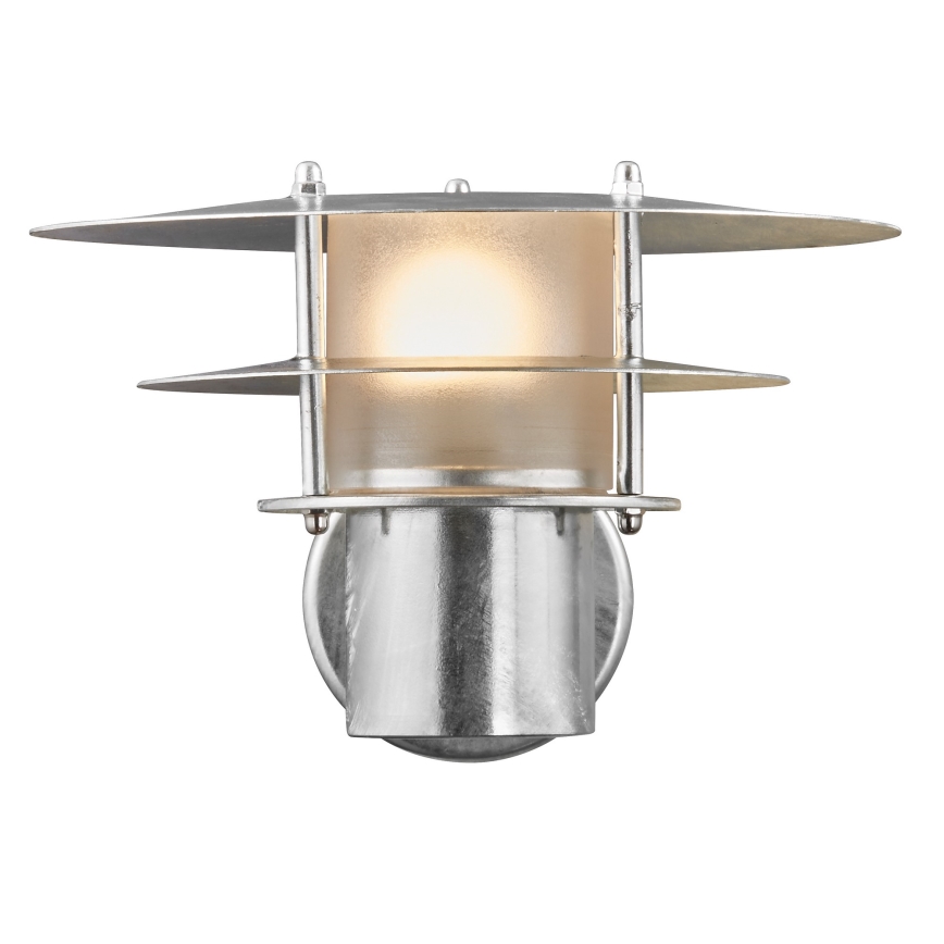 Nordlux - Spoljašnja zidna lampa BASTIA 1xE14/12W/230V IP54 mat krom