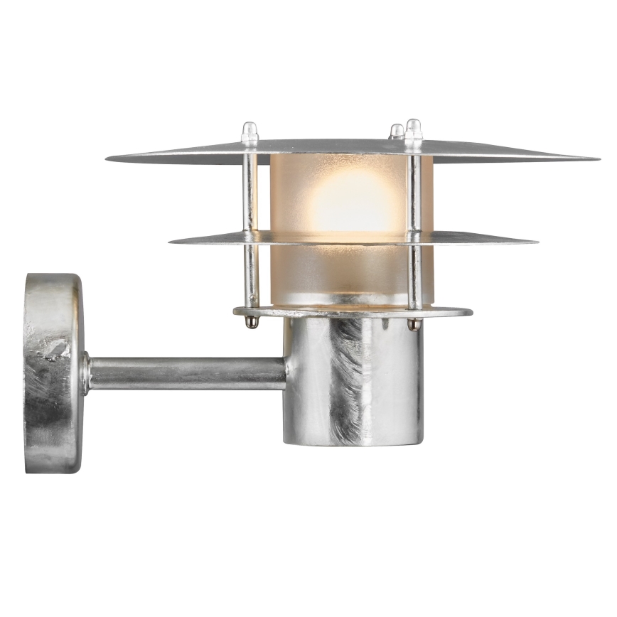 Nordlux - Spoljašnja zidna lampa BASTIA 1xE14/12W/230V IP54 mat krom