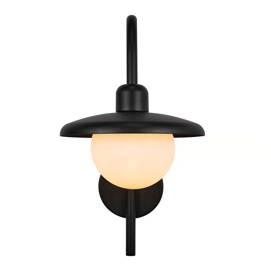 Nordlux - Spoljašnja zidna lampa BERLO 1xE27/10W/230V IP44 crno