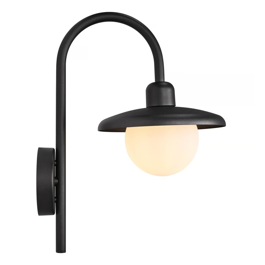 Nordlux - Spoljašnja zidna lampa BERLO 1xE27/10W/230V IP44 crno