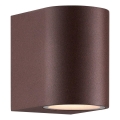 Nordlux - Spoljašnja zidna lampa DION 1xGU10/25W/230V IP44 boja rđe