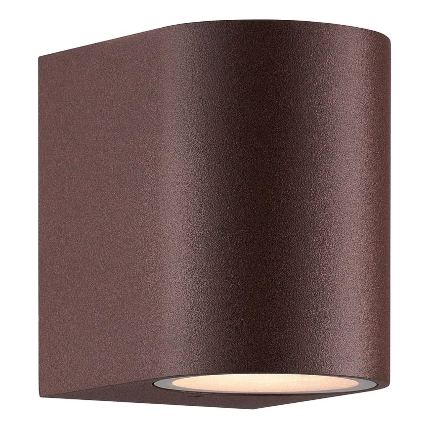 Nordlux - Spoljašnja zidna lampa DION 1xGU10/25W/230V IP44 boja rđe