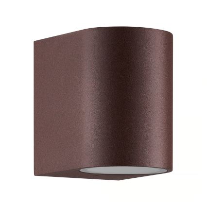 Nordlux - Spoljašnja zidna lampa DION 1xGU10/25W/230V IP44 boja rđe