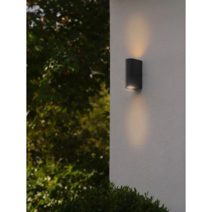 Nordlux - Spoljašnja zidna lampa DION 2xGU10/25W/230V IP44 crno