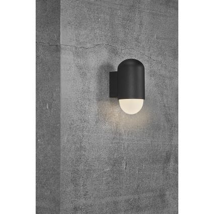 Nordlux - Spoljašnja zidna lampa HEKA 1xE27/60W/230V IP54 crno