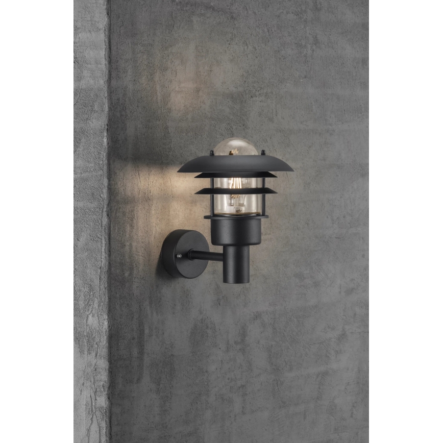 Nordlux - Spoljašnja zidna lampa LONSTRUP 1xE27/60W/230V IP44 crno