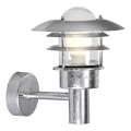 Nordlux - Spoljašnja zidna lampa LONSTRUP 1xE27/60W/230V IP44 srebrno