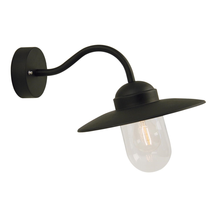 Nordlux - Spoljašnja zidna lampa LUXEMBOURG 1xE27/60W/230V IP54 crno