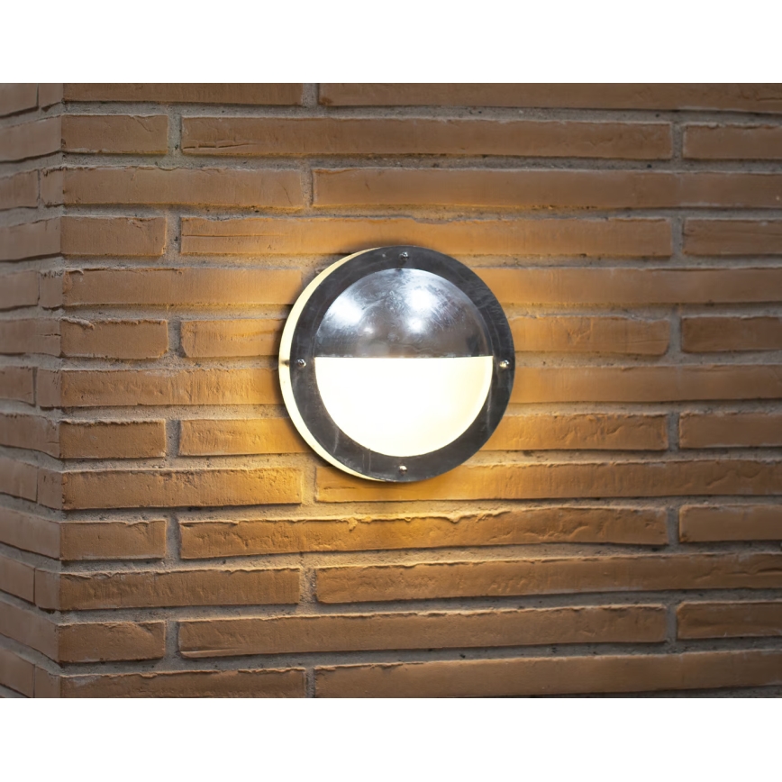 Nordlux - Spoljašnja zidna lampa MALTA 1xE27/60W/230V IP54 srebrno