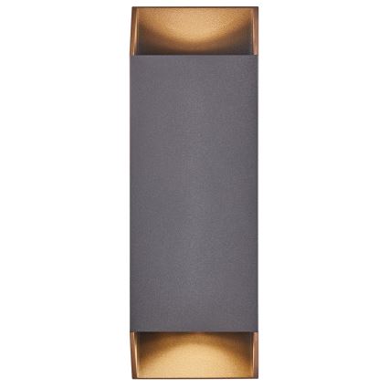 Nordlux - Spoljašnja zidna lampa NICO 2xGU10/25W/230V IP54 antracit