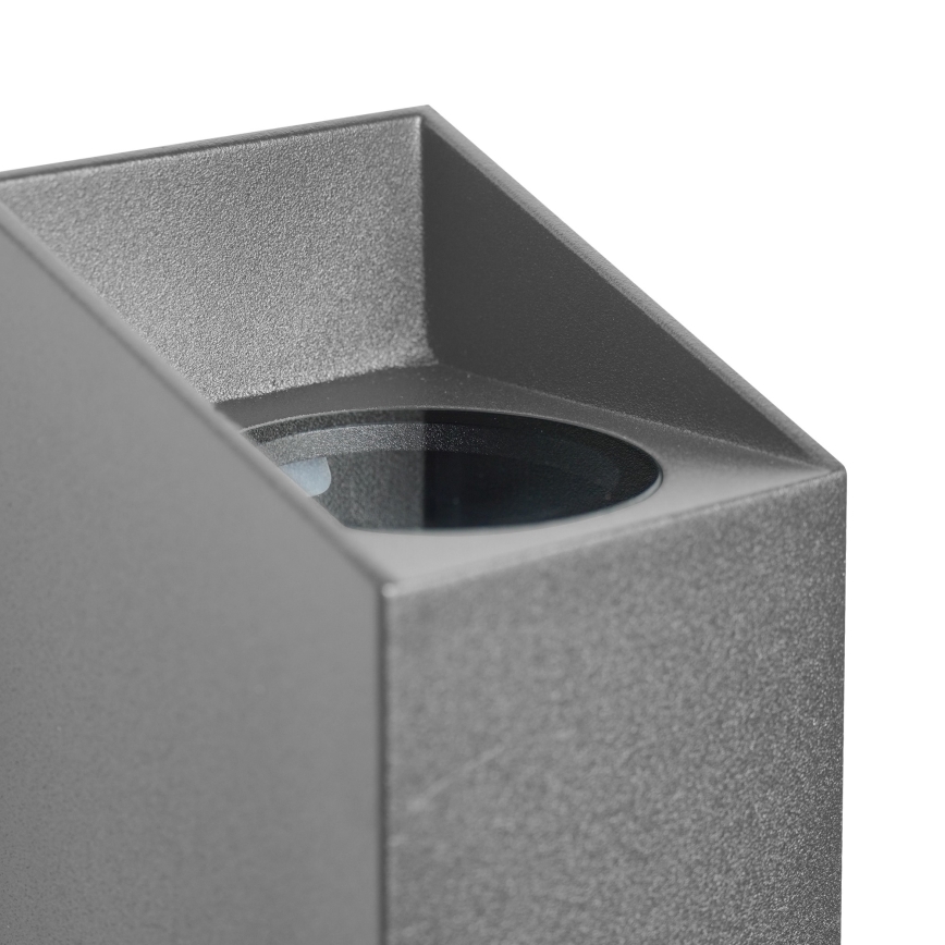 Nordlux - Spoljašnja zidna lampa NICO 2xGU10/25W/230V IP54 antracit