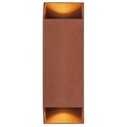 Nordlux - Spoljašnja zidna lampa NICO 2xGU10/25W/230V IP54 braon