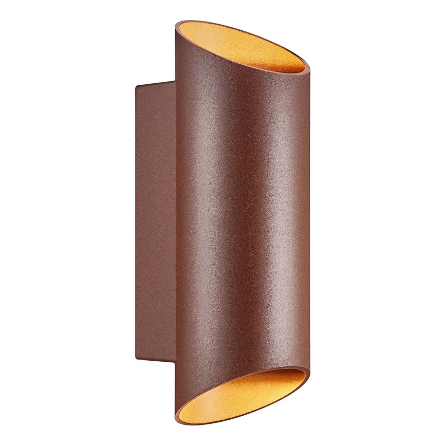 Nordlux - Spoljašnja zidna lampa NICO 2xGU10/35W/230V IP54 braon