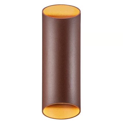 Nordlux - Spoljašnja zidna lampa NICO 2xGU10/35W/230V IP54 braon