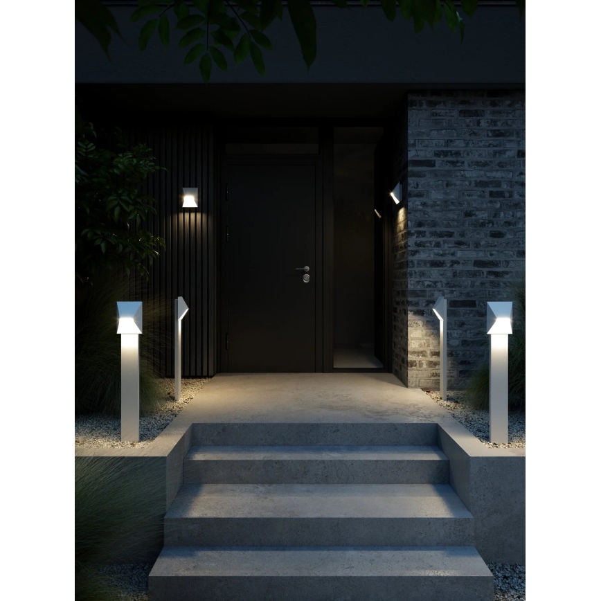 Nordlux - Spoljašnja zidna lampa PONTIO 1xGU10/25W/230V bela