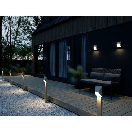 Nordlux - Spoljašnja zidna lampa PONTIO 1xGU10/25W/230V kremasta