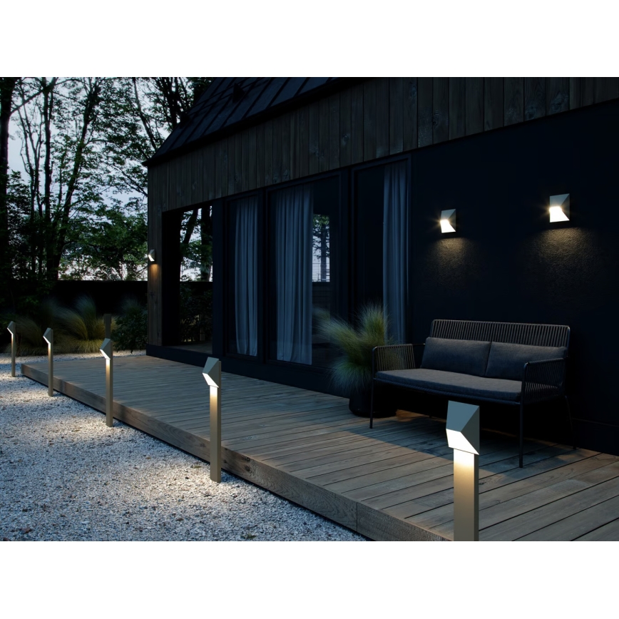 Nordlux - Spoljašnja zidna lampa PONTIO 1xGU10/25W/230V kremasta