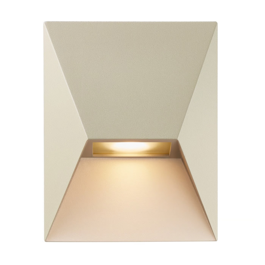 Nordlux - Spoljašnja zidna lampa PONTIO 1xGU10/25W/230V kremasta