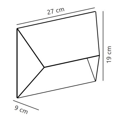 Nordlux - Spoljašnja zidna lampa PONTIO 2xGU10/25W/230V IP54 kremasta