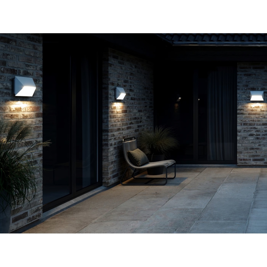 Nordlux - Spoljašnja zidna lampa PONTIO 2xGU10/25W/230V IP54 bela