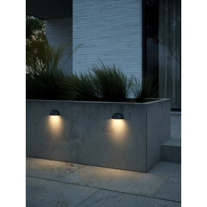 Nordlux - Spoljašnja zidna lampa SCORPIUS 1xE14/15W/230V IP44 crno