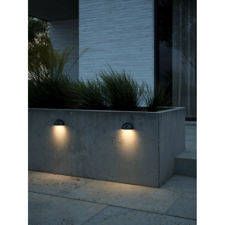 Nordlux - Spoljašnja zidna lampa SCORPIUS 1xE14/15W/230V IP44 crno