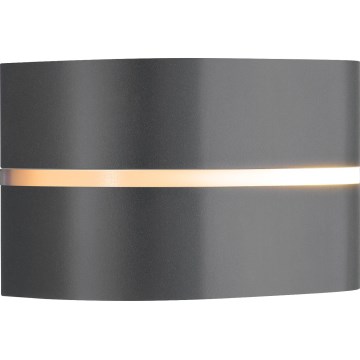 Nordlux - Spoljašnja zidna lampa SIBELIS 1xE27/10W/230V IP44 antracit