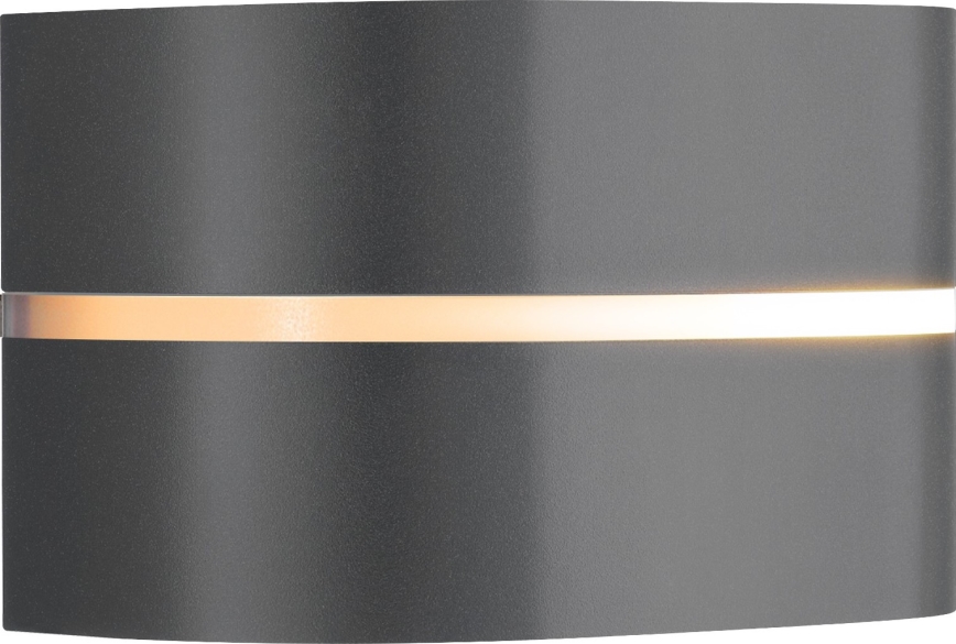 Nordlux - Spoljašnja zidna lampa SIBELIS 1xE27/10W/230V IP44 antracit