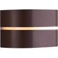 Nordlux - Spoljašnja zidna lampa SIBELIS 1xE27/10W/230V IP44 braon