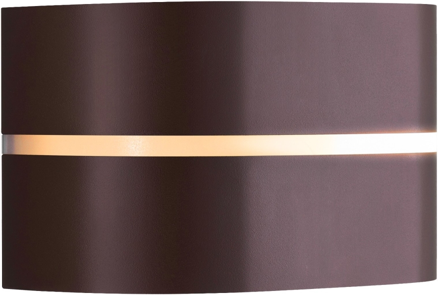 Nordlux - Spoljašnja zidna lampa SIBELIS 1xE27/10W/230V IP44 braon